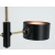 Lampa sufitowa metalowa czarno-złota 2-punktowa 1097/2B z serii VITO - Lampy Elem